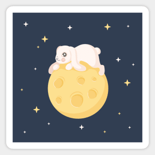 Moon Rabbit Sticker